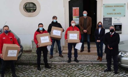 Município de Porto de Mós entrega “mais de 5 mil máscaras” a instituições