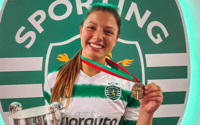 Cristiana Lopes vence no voleibol