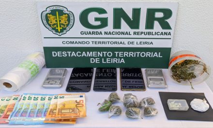 GNR detém duas pessoas por tráfico de droga em Porto de Mós