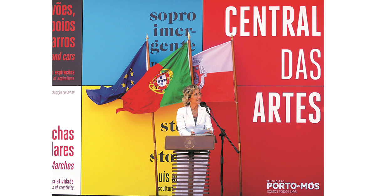 ana abrunhosa inaugura central das artes | Jornal O Portomosense