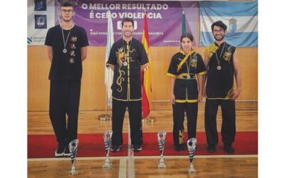 Shenlong traz quatro medalhas para o Juncal