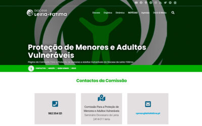 Comissão para a proteção de menores já tem “website”