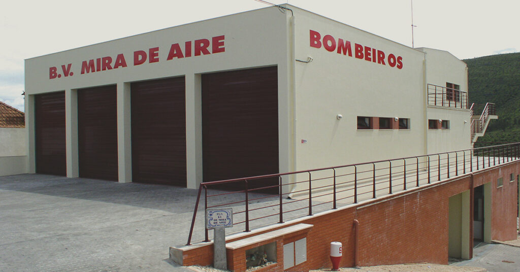 bombeiros de mira de aire quartel | Jornal O Portomosense