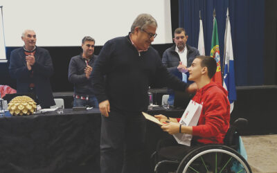 Campeão Nuno Nogueira recebe chave do Castelo de Porto de Mós