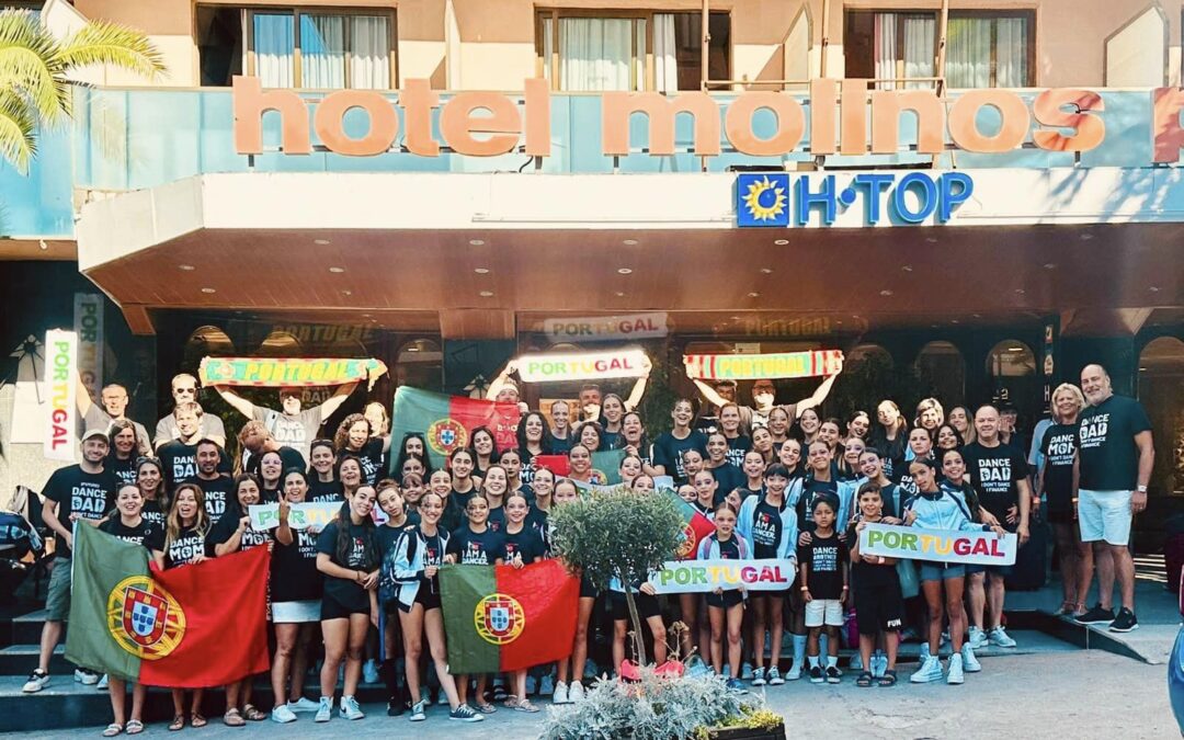 Ginásio O2 foi a melhor escola portuguesa em acrodance nos Europeus de dança