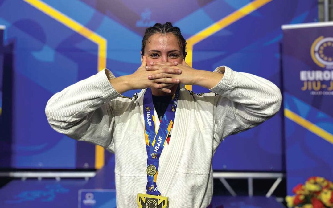 Raquel de Almeida conquista medalha de bronze no Europeu de Jiu-Jitsu