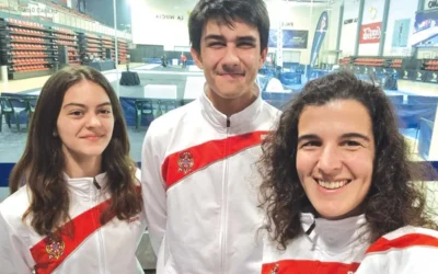 Jovens portomosenses brilham na esgrima