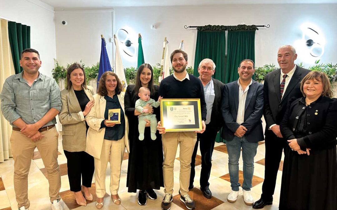Chef Samuel Mota homenageado pelo Rotary Club de Porto de Mós