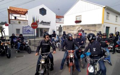 Grupo motard destina lucros de convívio a parque infantil no CPAJ