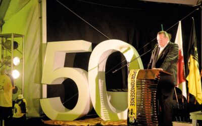 ADP soprou 50 velas em jantar de gala