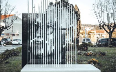 José Travaços Santos homenageado na Batalha com monumento de Basílio