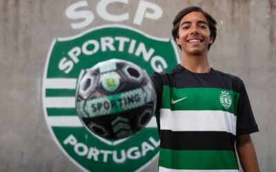 Portomosense Tomás Mendes assina contrato profissional com o Sporting