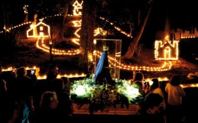 Reguengo do Fetal iluminou-se para celebrar Nossa Senhora
