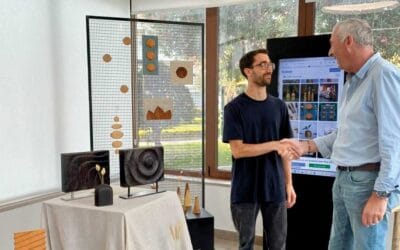 Arte de Joel Leirião exposta no Posto de Turismo
