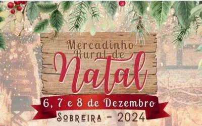 Mercadinho Rural de Natal traz animação à aldeia de Sobreira