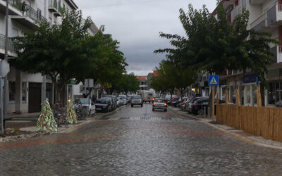 Estacionamento limitado na Avenida de Santo António