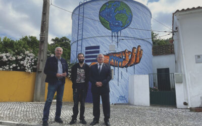 Município de Porto de Mós inaugura mural alusivo ao Dia Mundial do Ambiente