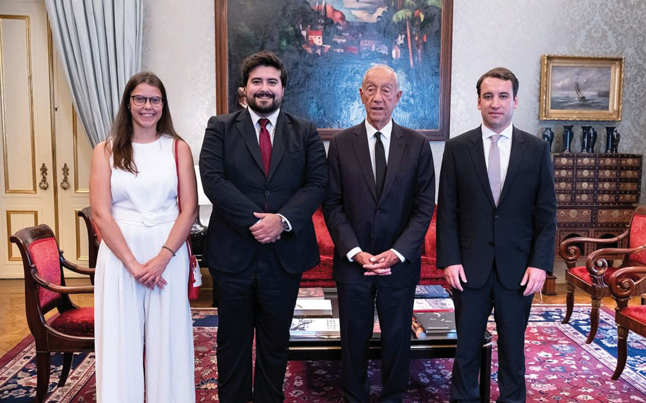 João Cerejo dos Santos foi recebido pelo Presidente da República