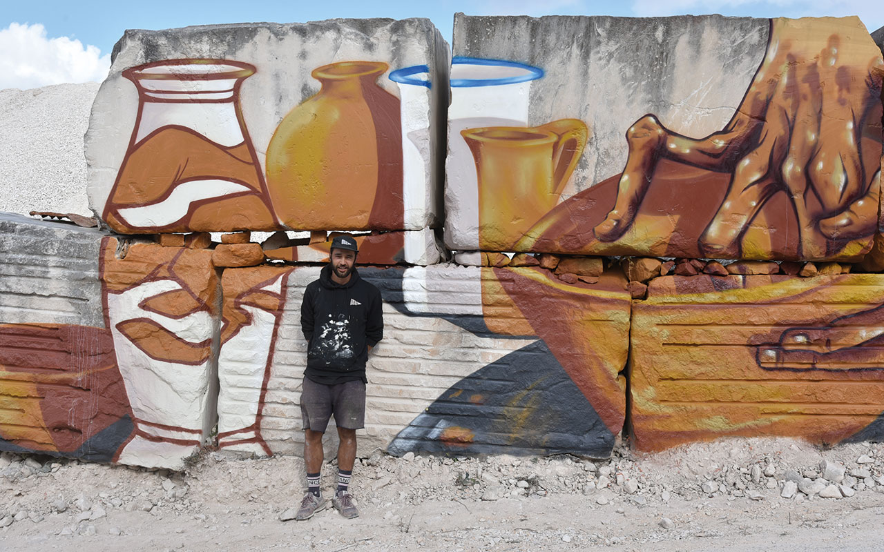 Stone Art Festival | Mojojojo (Mural): “Liberdade”