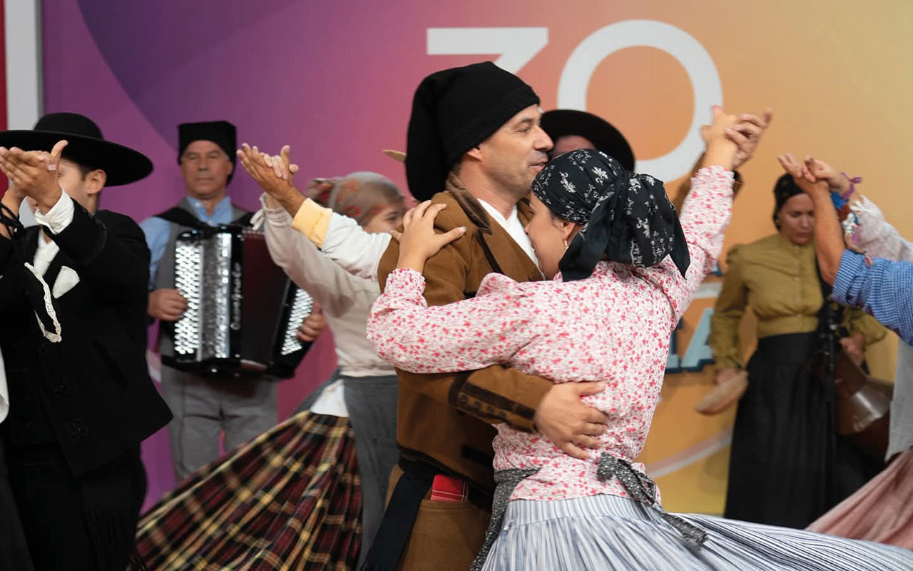 Rancho Folclórico da Cabeça Veada no programa “Praça da Alegria” da RTP1