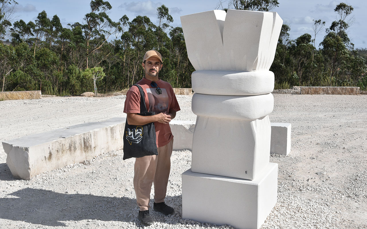 Stone Art Festival | Talal Altukhaes (Escultura): “Points Up”