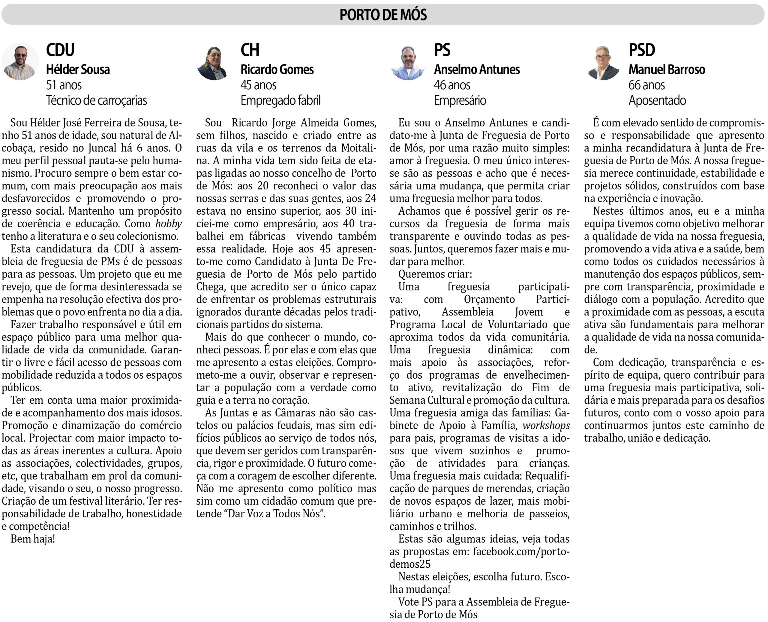 Autarquicas 2025 Freguesias 7 scaled | Jornal O Portomosense