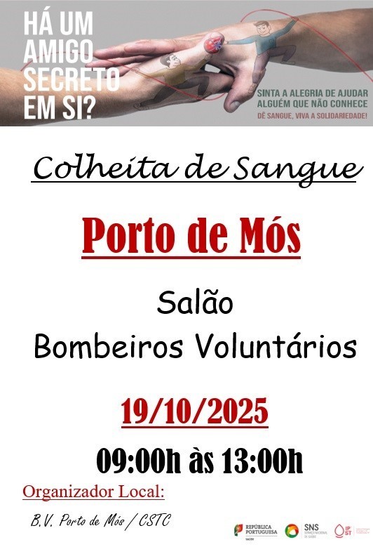 colheita sangue outubro2025 1 1000 1000 | Jornal O Portomosense