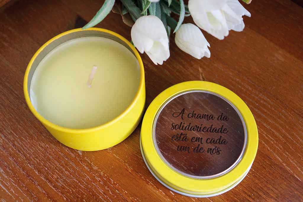 Sol sem Fronteiras Vela perfumada Natal DR | Jornal O Portomosense