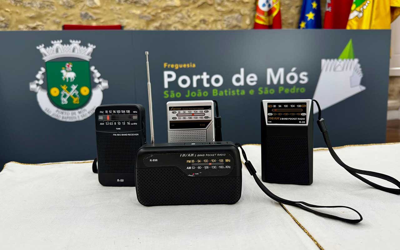 Junta de Freguesia de Porto de Mós vai oferecer rádios à população