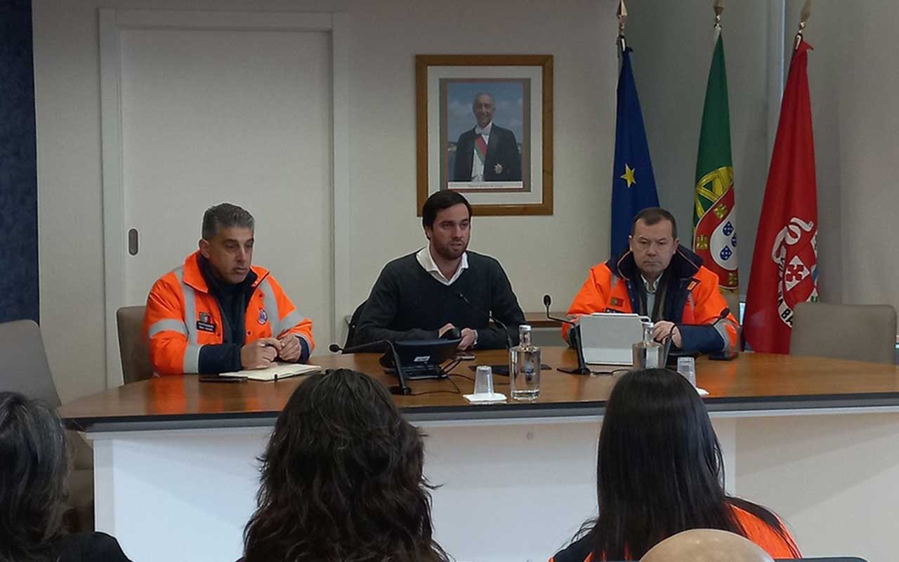 Batalha: Secretário de Estado da Proteção Civil participou na última reunião operacional