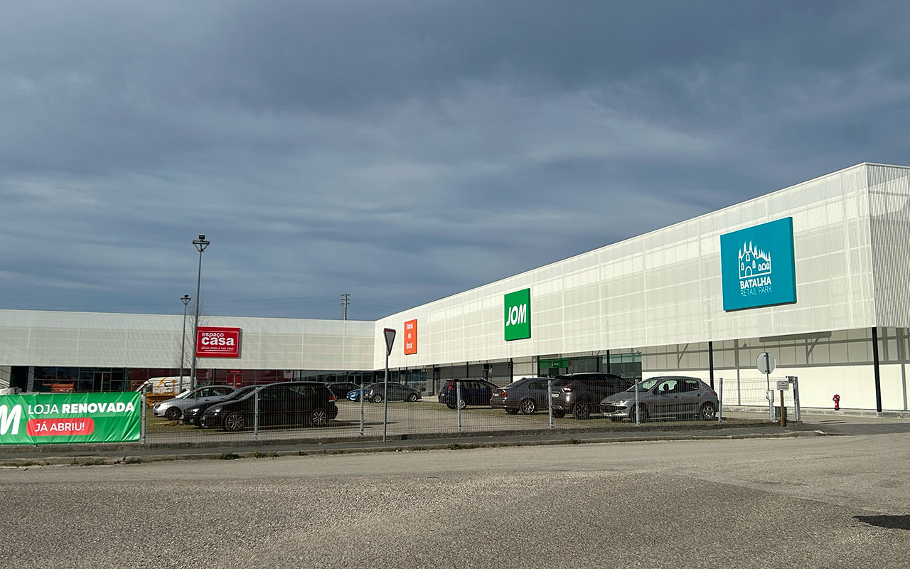 Batalha Retail Park inaugura a 27 de março com oito lojas