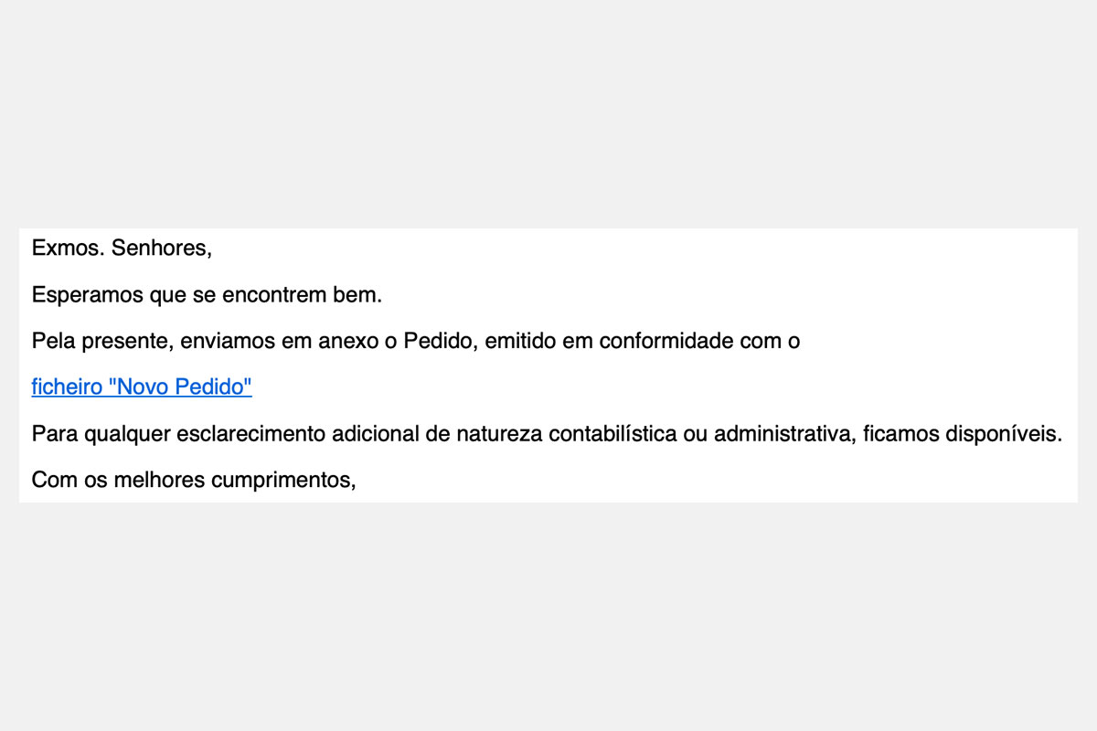 E-mails maliciosos com remetentes aparentemente legítimos estão a circular