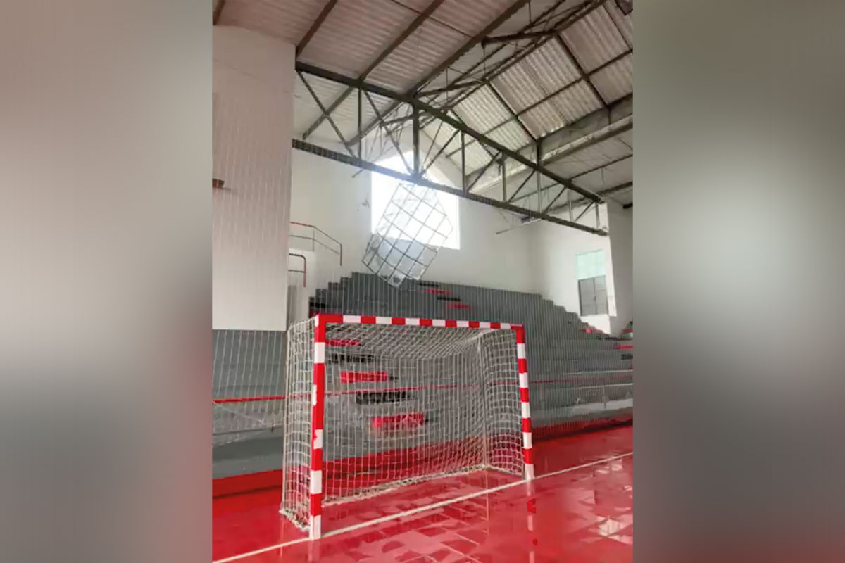 “Não seria melhor entregar o pavilhão ao Mirense?”