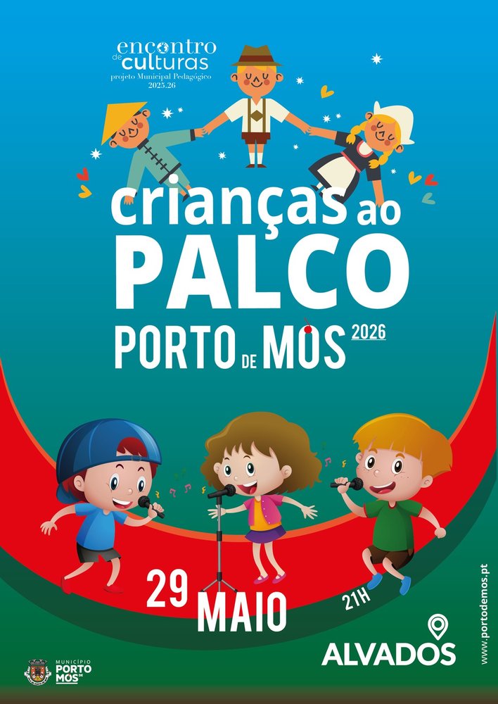cartaz criancas ao palco2026 1 1000 1000 | Jornal O Portomosense