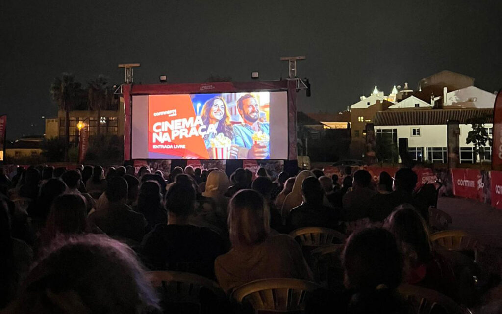 Cinema na Praca Leonardo Sousa | Jornal O Portomosense