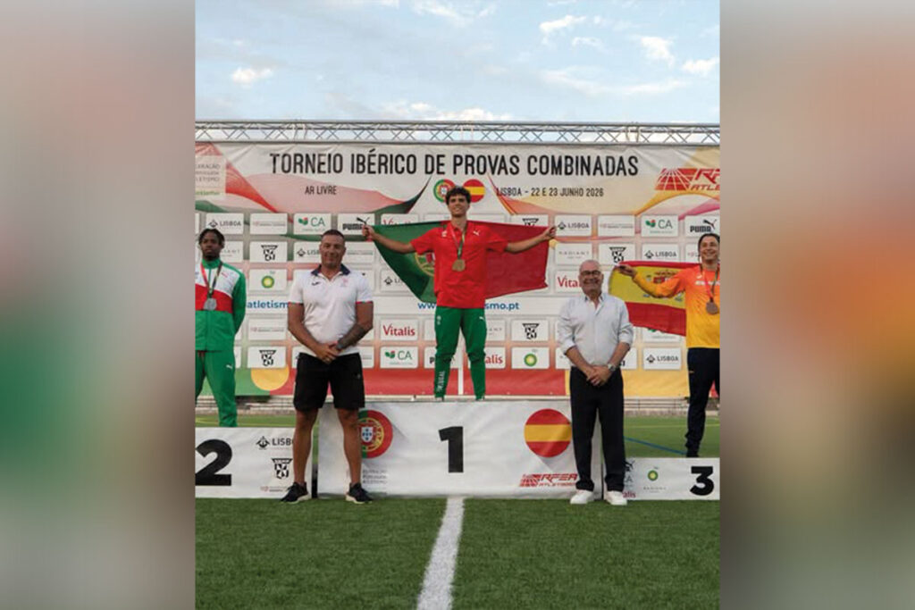 Joao Matos Campeao iberico de decatlo | Jornal O Portomosense