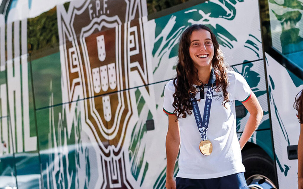 Ariana Monteiro Futebol FPF | Jornal O Portomosense