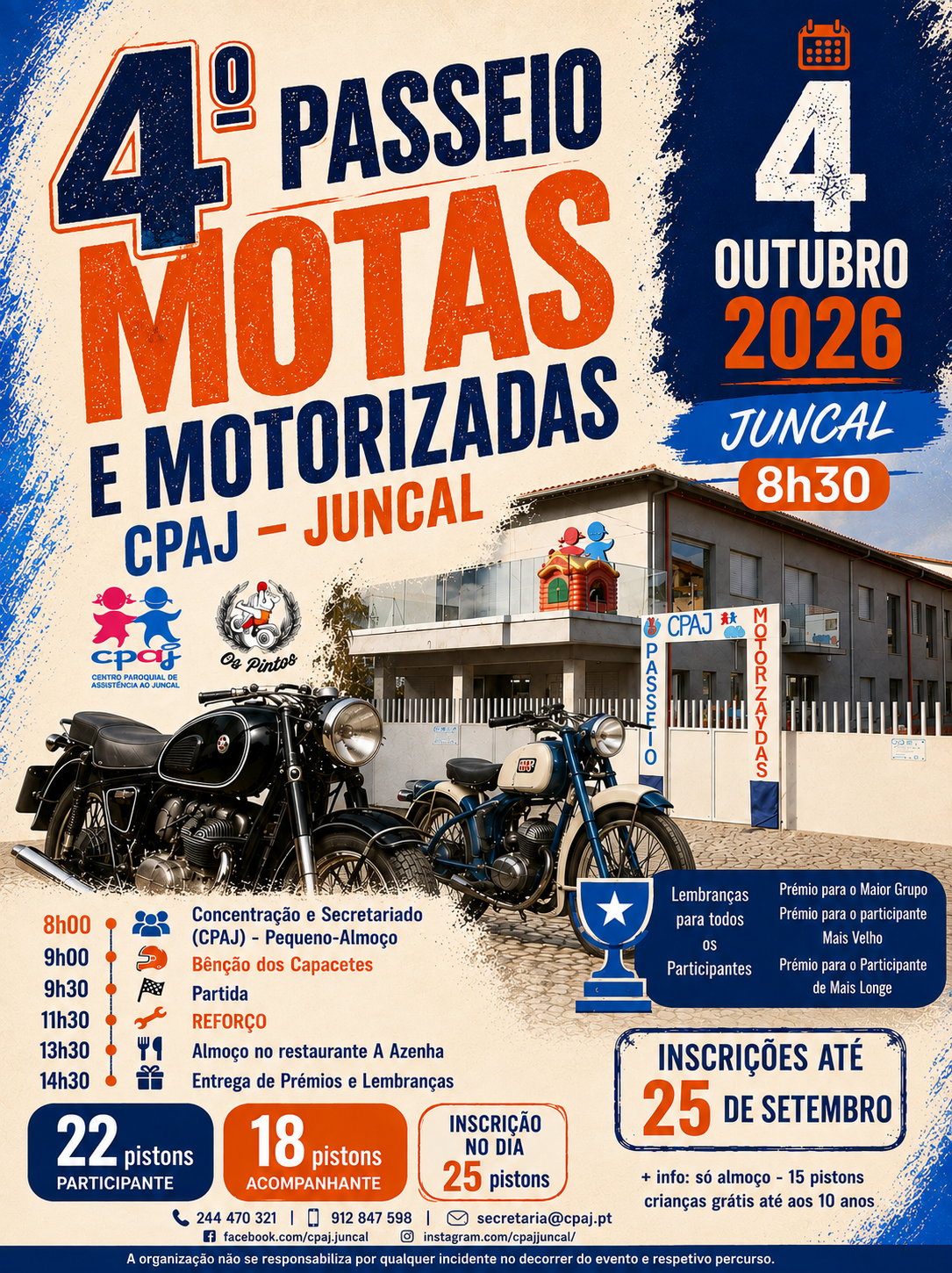 cartaz 4 passeio motos 4 outubro 26 2 | Jornal O Portomosense