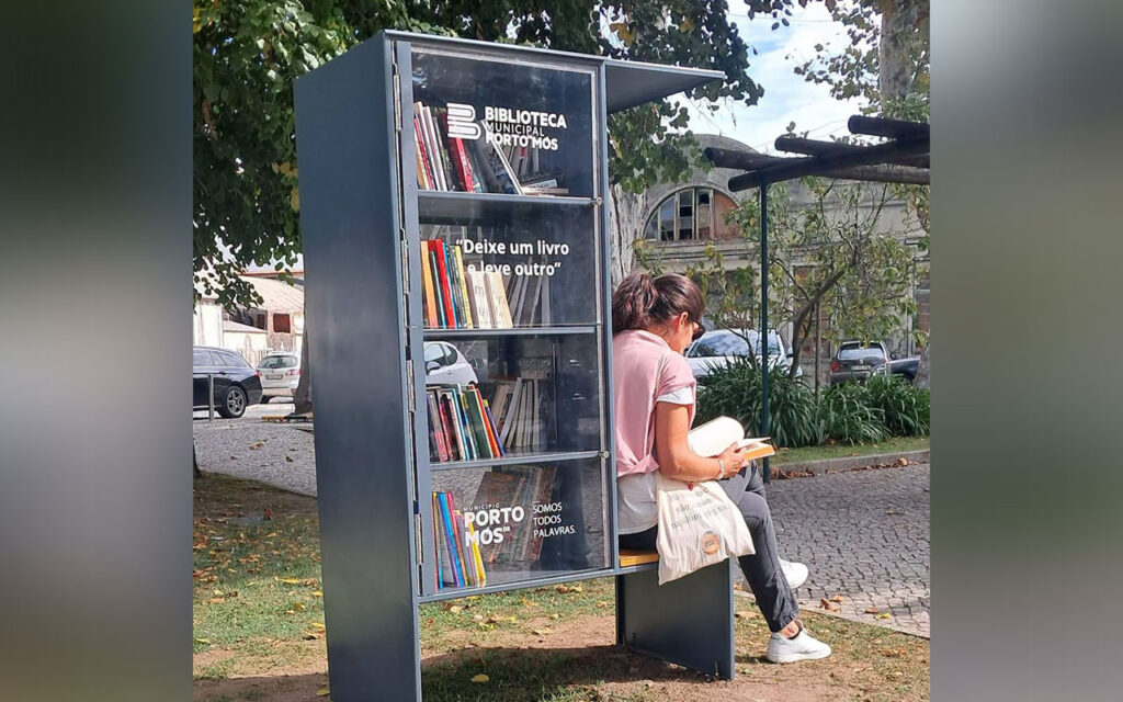 Biblioteca de Rua Biblioteca Municipal de Porto de Mos | Jornal O Portomosense