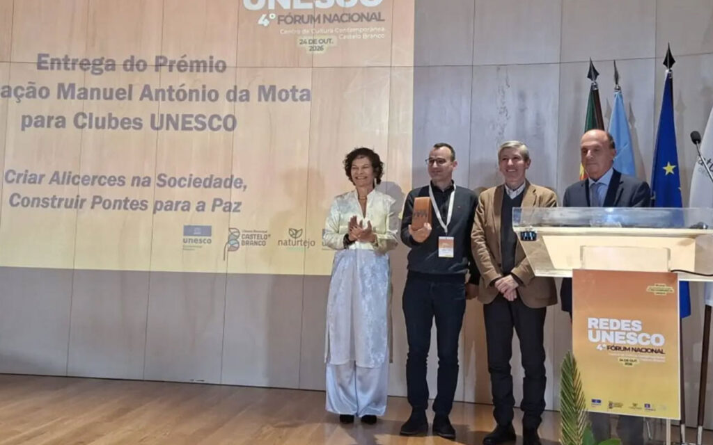 Premio Fundacao Manuel Antonio da Mota para Clubes para a UNESCO Artes A Vila | Jornal O Portomosense