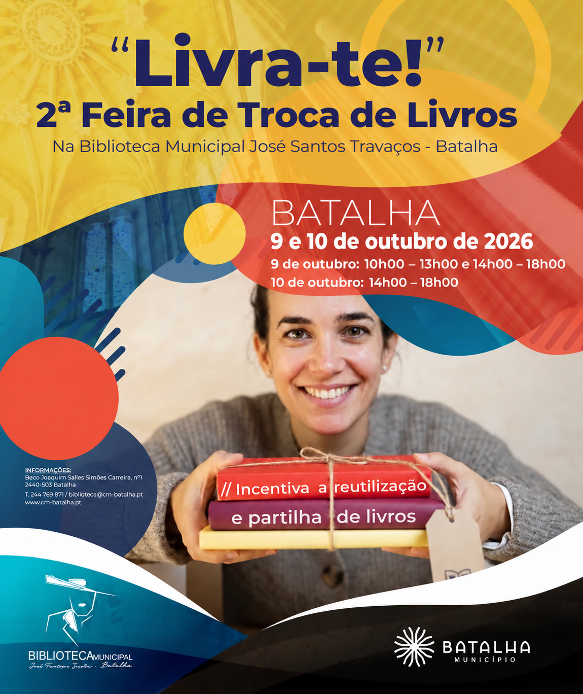 feira de troca de livros livra te 1 2500 2500 | Jornal O Portomosense